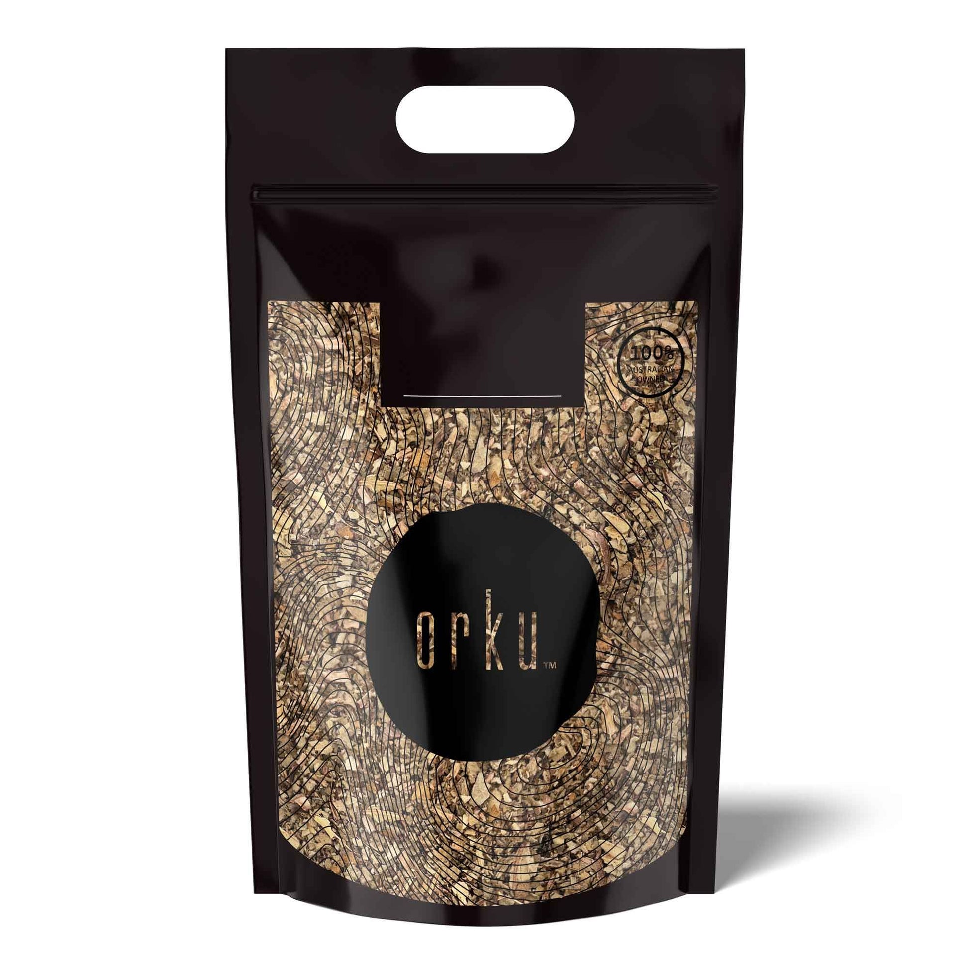 Orku 1Kg Organic Mullein Leaf - Dried Herbal Verbascum Thapsis