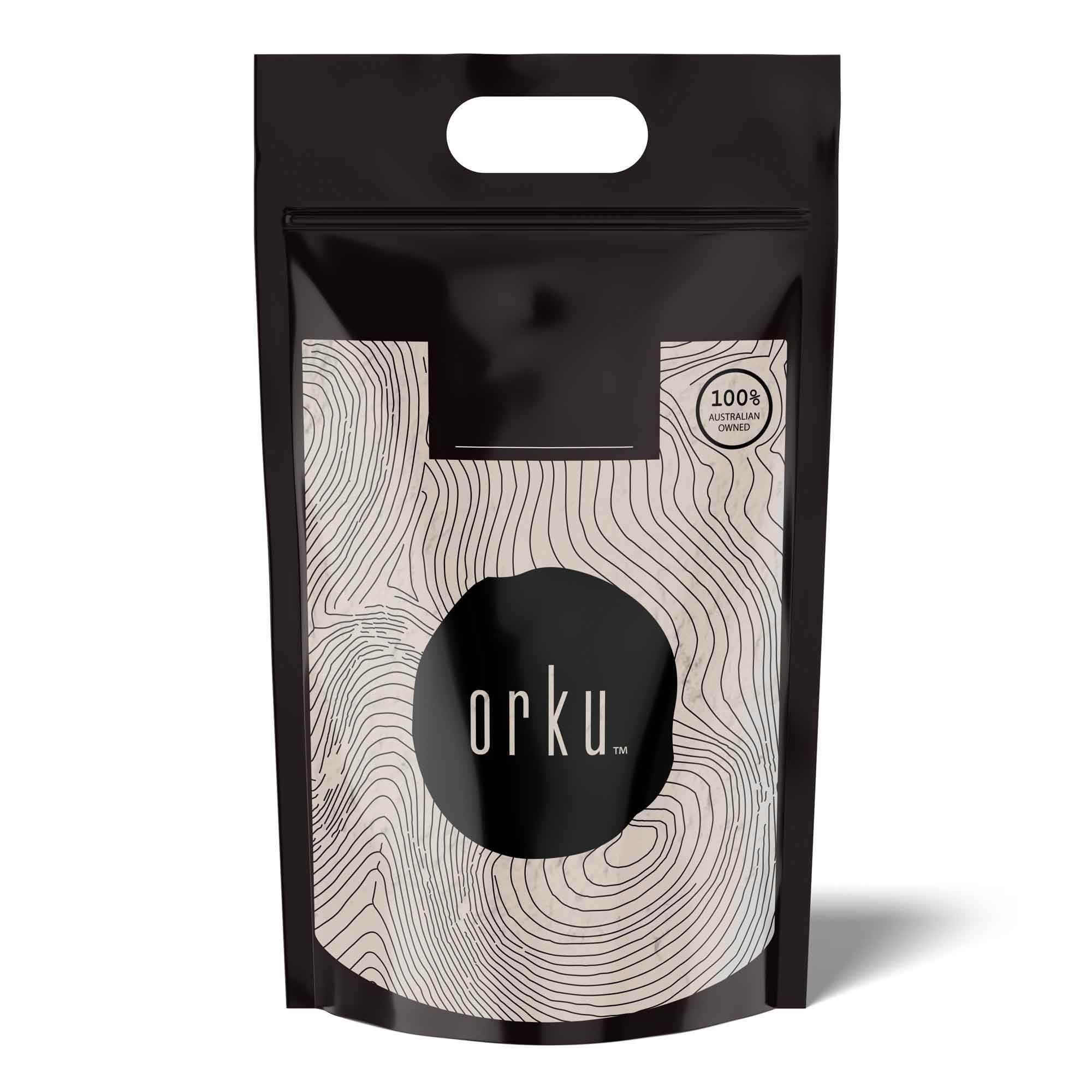 Orku 20Kg WPI Whey Protein Isolate Powder - Unflavoured Native Bag Bulk