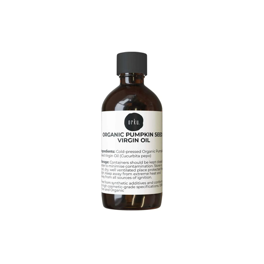 Orku 100ml Organic Pumpkin Seed Oil Ã¢â‚¬â€œ Virgin Cold Pressed Unrefined Cosmetic Grade