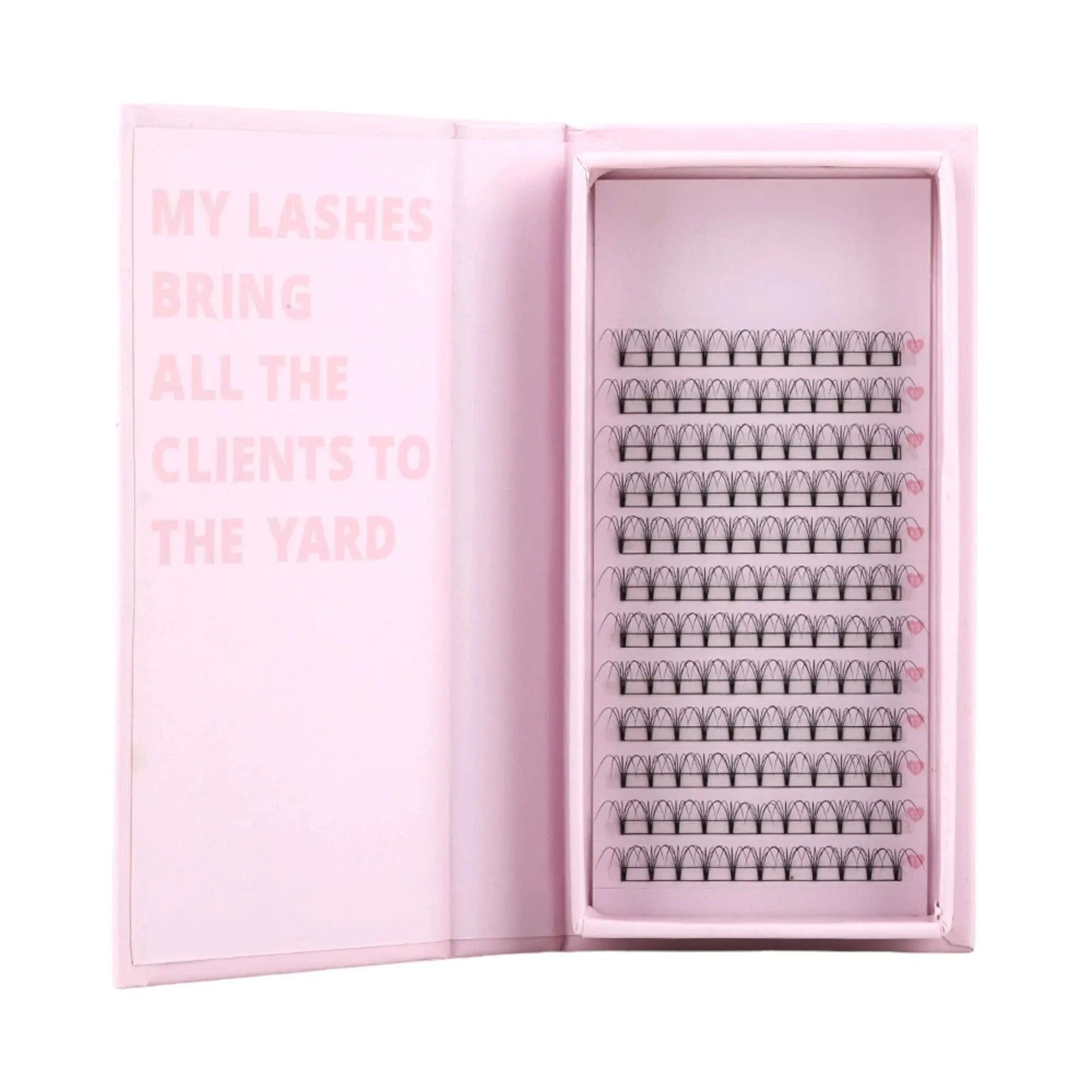 Miosh Eyelash Extensions - 5D Premade Volume Short Stem Eye Lash 0.10 / D CURL
