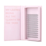Miosh Eyelash Extensions - 3D Premade Volume Short Stem Eye Lash 0.10 / D CURL