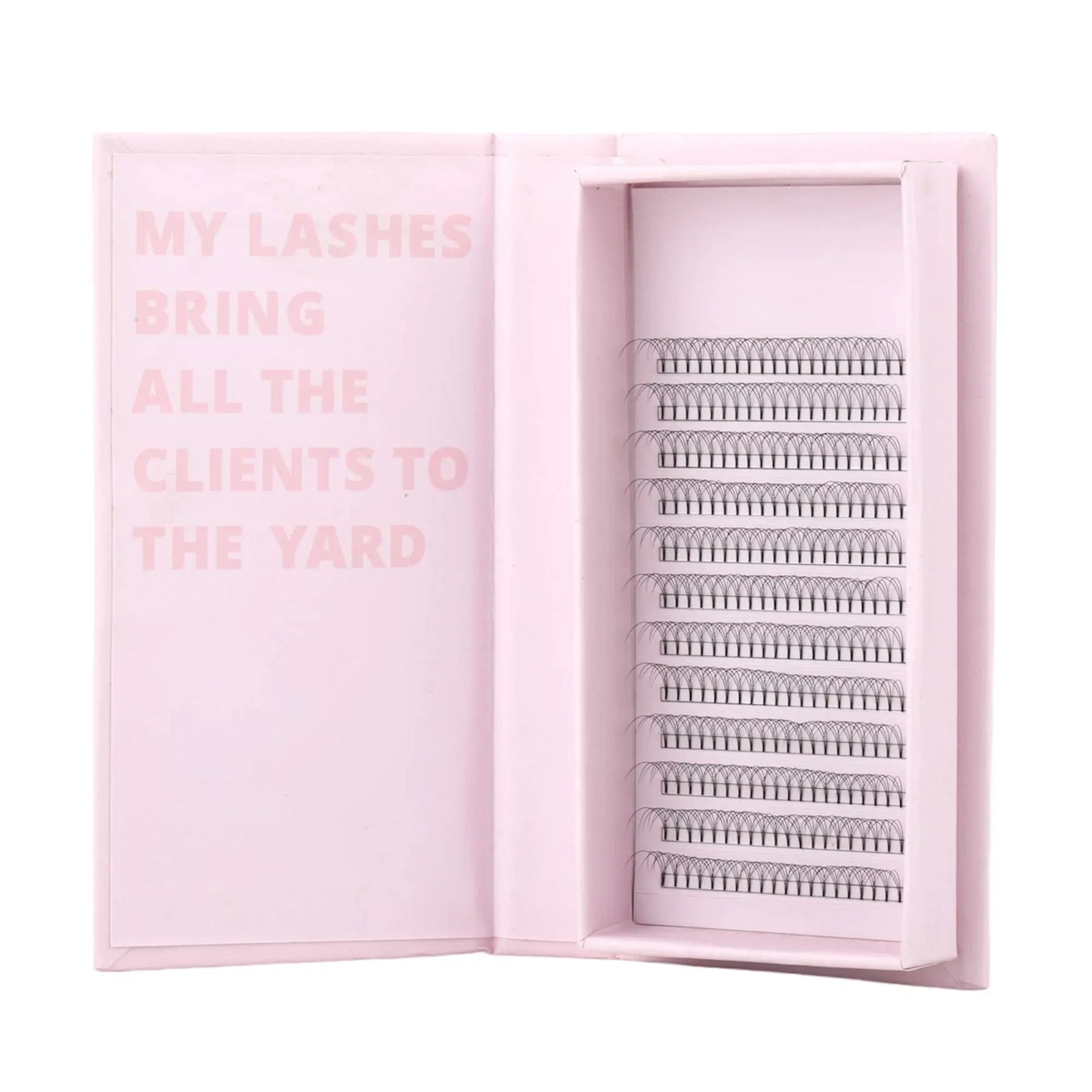 Miosh Eyelash Extensions - 3D Premade Volume Short Stem Eye Lash 0.10 / D CURL