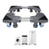 Tooleroo Washing Machine Stand - 200Kg Adjustable Wheeled Fridge Appliance Base