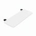 Tooleroo Folding Tray Desk Extender - Clamp-On Table Extension Shelf White