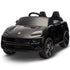 Kahuna Black Porsche Macan Turbo EV Kids Ride On Car 12V Electric Car