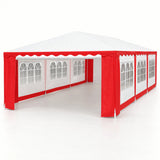 Wallaroo 4x8 Outdoor Event Wedding Marquee Tent Red