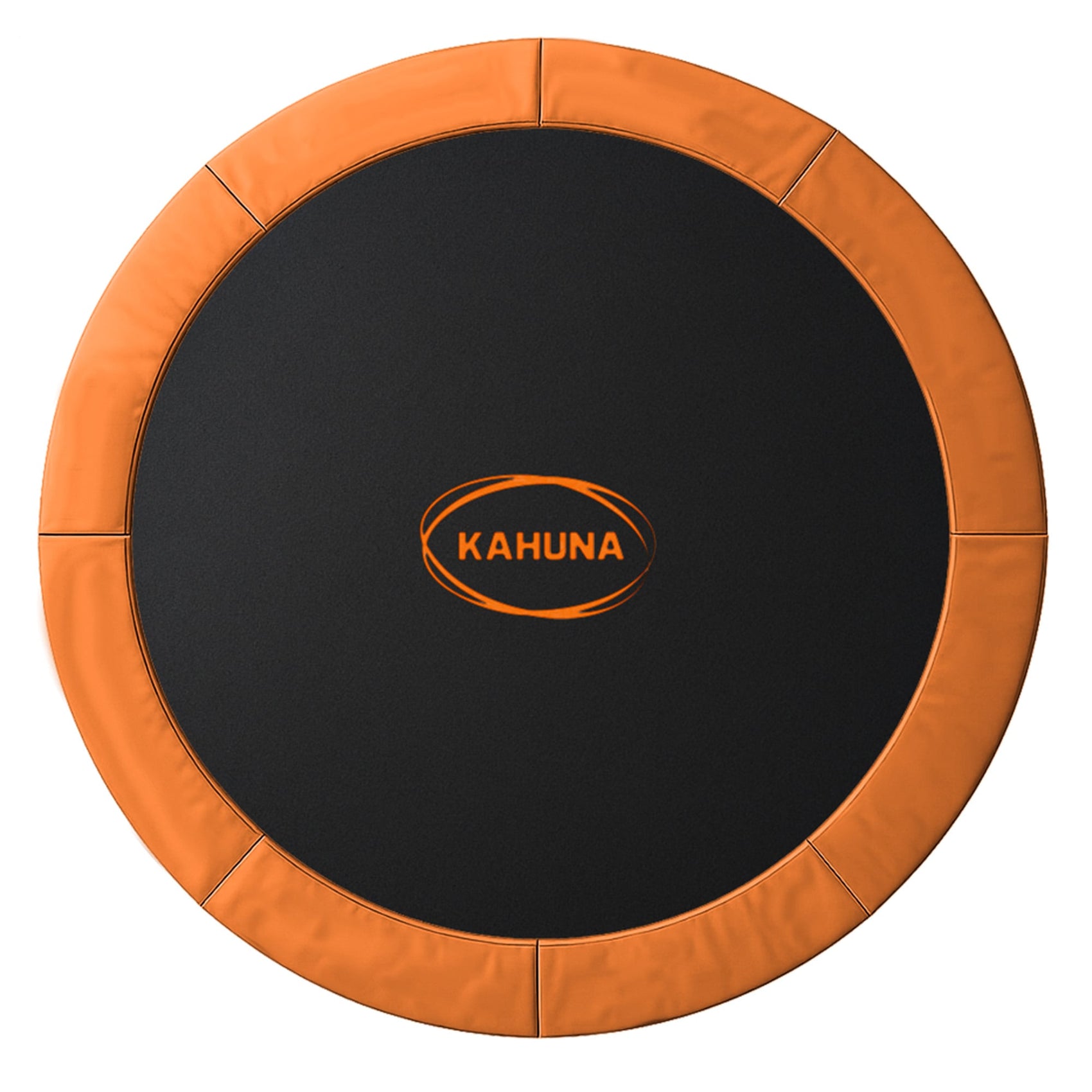 Kahuna 6ft Trampoline Replacememnt Safety Pad Cover and Spring Jumping Bounce Mat Orange
