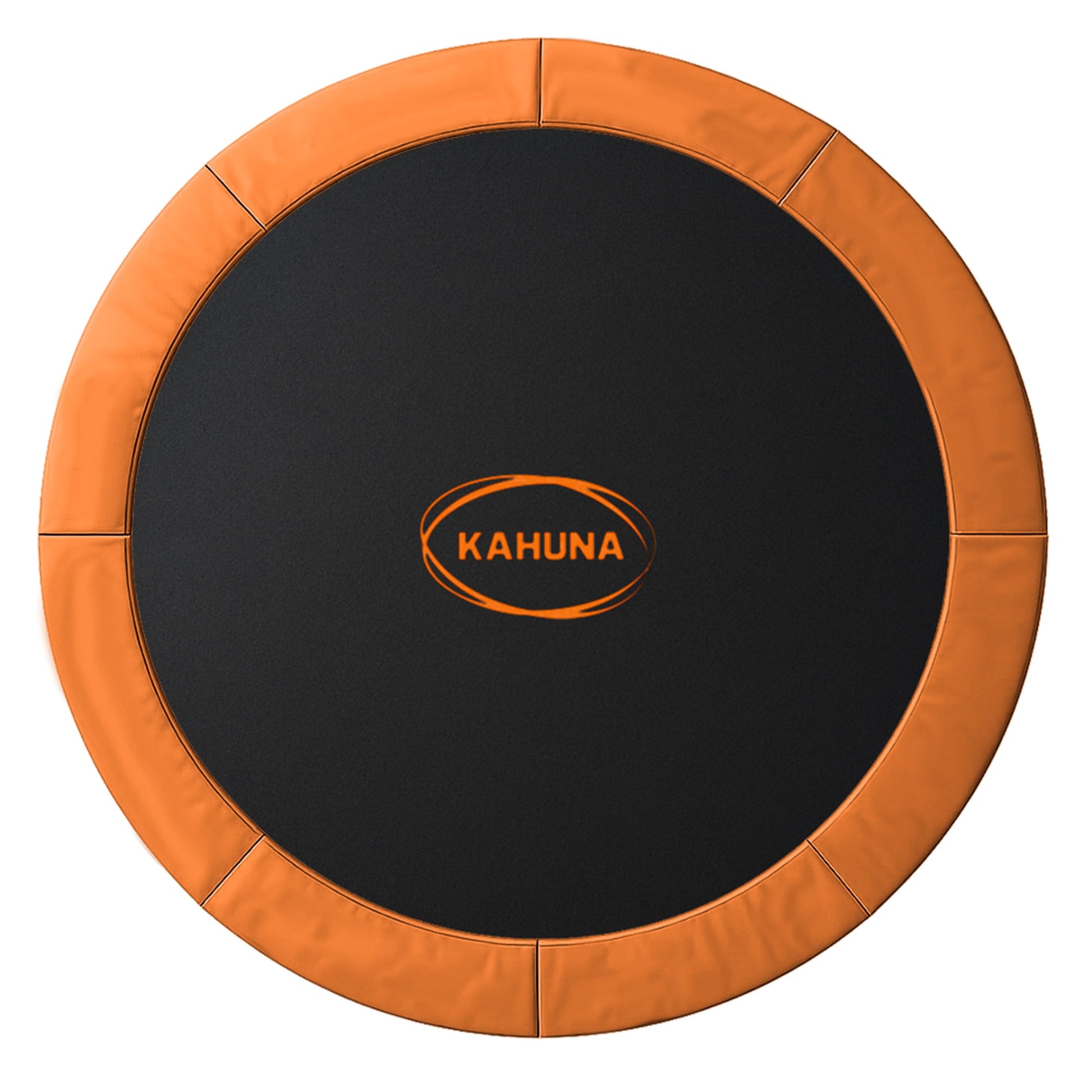 Kahuna 6ft Trampoline Replacememnt Safety Pad Cover and Spring Jumping Bounce Mat Orange