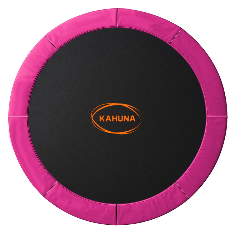 Kahuna 16ft Replacement Trampoline Safety Pad Cover and Jumping Spring Mat - Pink