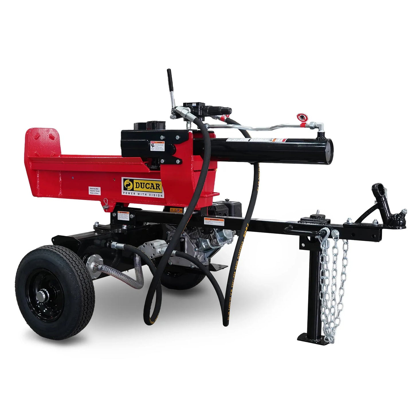 Ducar 32T Petrol Log Splitter with 212cc OHV Engine 8.5s Cycle Time