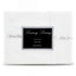 Laura Hill 750 Thread Count Pure Cotton Queen Bed Sheet Set 4 Piece Gift Pack - White
