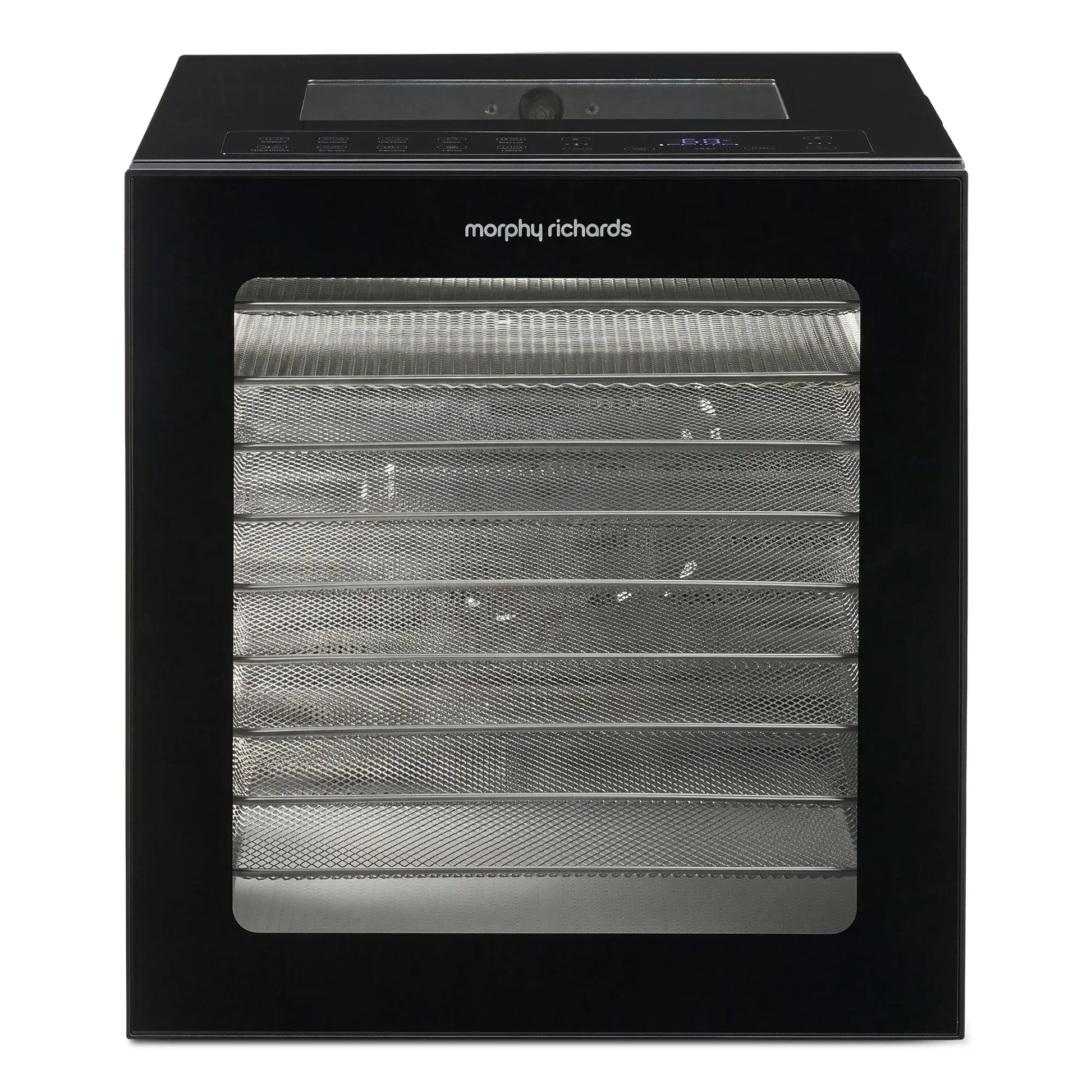Morphy Richards 10-Shelf Food Dehydrator with 10 Preset Programs and Timer