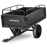 Kartrite 430kg Heavy Duty Steel Dump Cart with Foot Pedal Dumping System