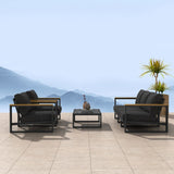 5 Seater Grandeur Lounge Suite Ã¢â‚¬â€œ Charcoal Grey