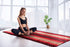 Day bed Roll Out Mattress XL Large Foldout Mat relaxation day bed camping or Yoga Matt Natural Kapok Filled RED 120cm x 200cm