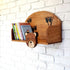 Wooden Wall Mounted Book Shelf Bear theme for children&