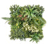 YES4HOMES 12 Artificial Plant Wall Grass Panels Vertical Garden Foliage Tile Fence 50X50 CM