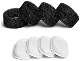 YES4PETS 8 x Pet Dog Cat Fountain Filter Replacement Activated Carbon Exchange Filtration System Automatic Water Dispens