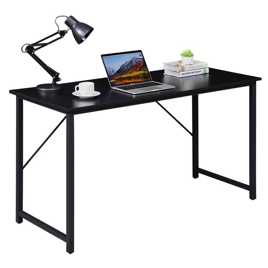 YES4HOMES Computer Desk, Sturdy Home Office Gaming Desk for Laptop, Modern Simple Style Writing Table, Multipurpose Work