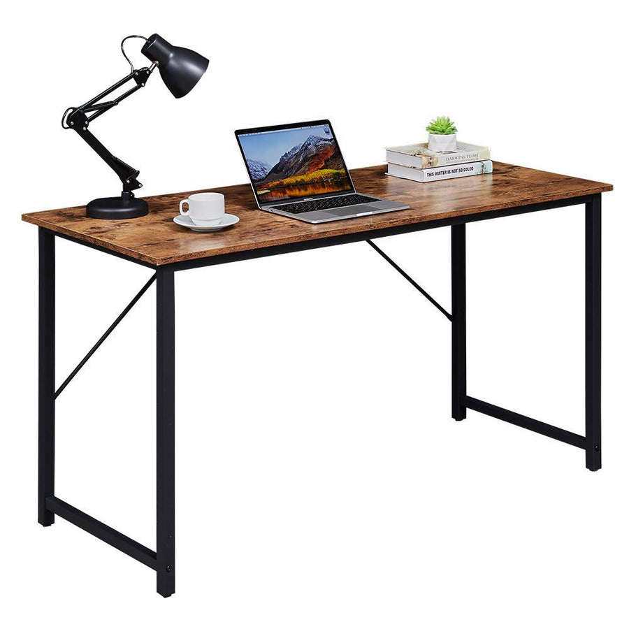 YES4HOMES Computer Desk, Sturdy Home Office Gaming Desk for Laptop, Modern Simple Style Writing Table, Multipurpose Work