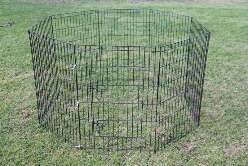 YES4PETS 120 cm 8 Panel Pet Dog Playpen Exercise Chicken Cage Puppy Crate Enclosure CatÂ Fence