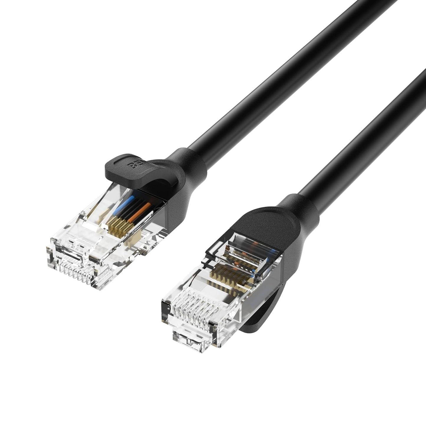 BENFEI 000701BK-0.5M RJ45 CAT6 Ethernet Network LAN Patch Cable 1000Mbps 0.5M
