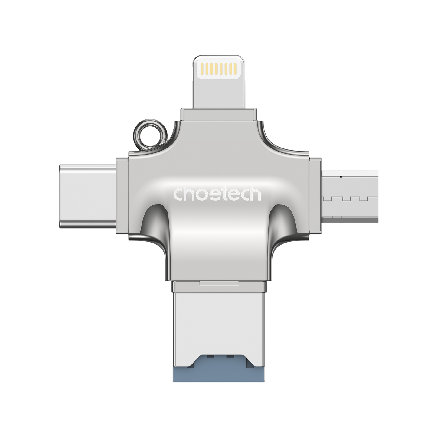 Choetech CR-002-SL EasyGO A+C+Micro+lighting four in one card reader