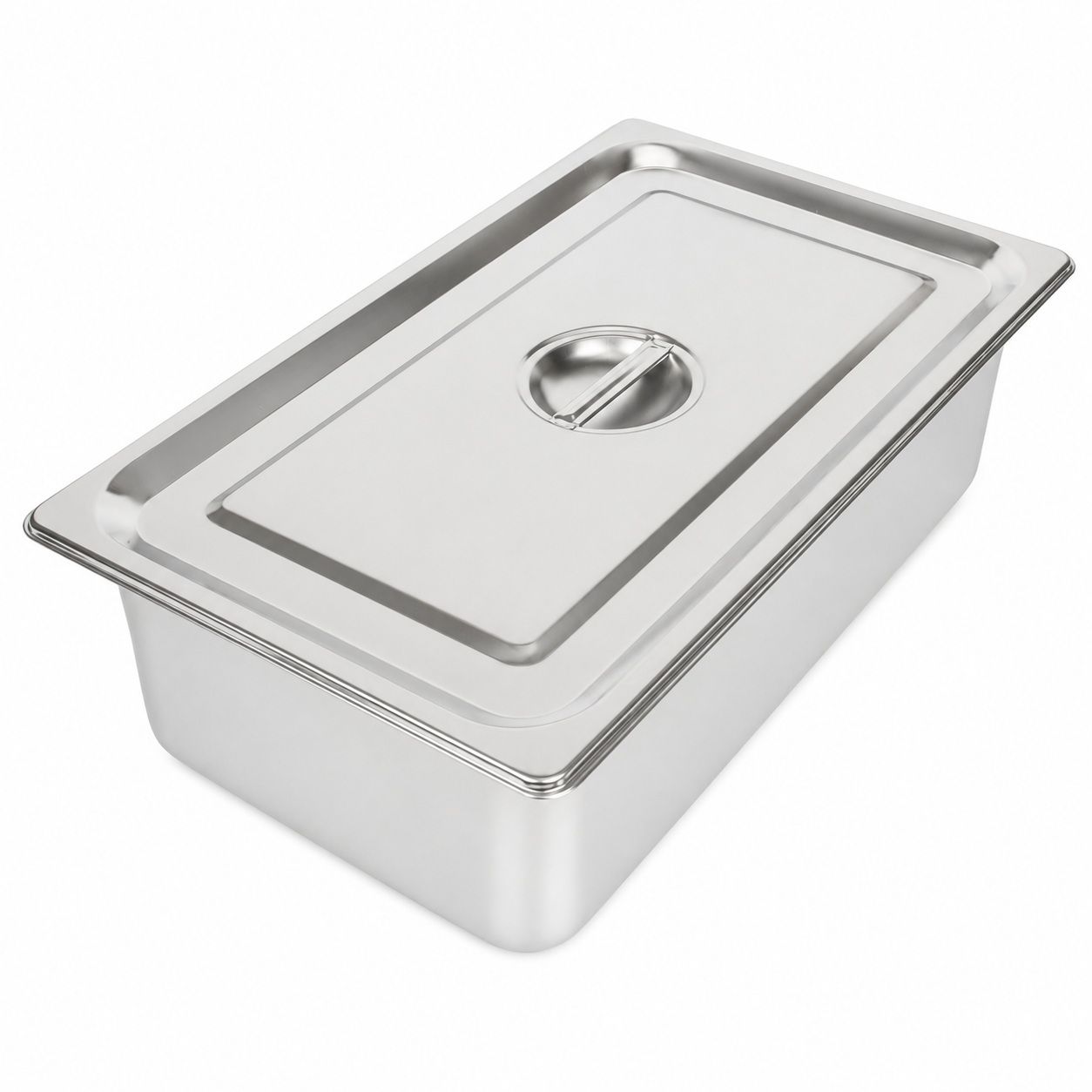 Commercial Stainless Steel GN 1/1 150mm Deep Gastronorm Bain Marie Buffet Steam Table Food Pan with Lid