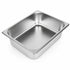Commercial Stainless Steel GN 1/2 100mm Deep Gastronorm Bain Marie Buffet Steam Table Food Pan