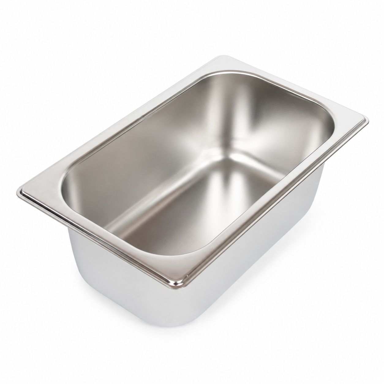 Commercial Stainless Steel GN 1/4 100mm Deep Gastronorm Bain Marie Buffet Steam Table Food Pan