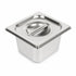Commercial Stainless Steel GN 1/6 150mm Deep Gastronorm Bain Marie Buffet Steam Table Food Pan with Lid