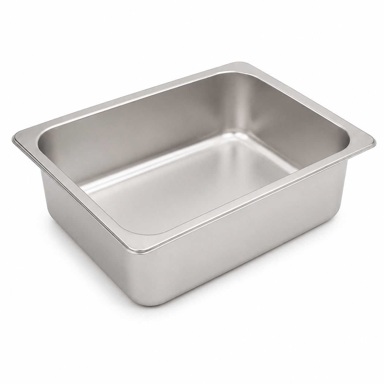 Commercial Stainless Steel GN 2/3 100mm Deep Gastronorm Bain Marie Buffet Steam Table Food Pan