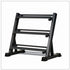 3-Tier Dumbbell Holder Rack Multilevel Weight Storage Organizer for Home Gym