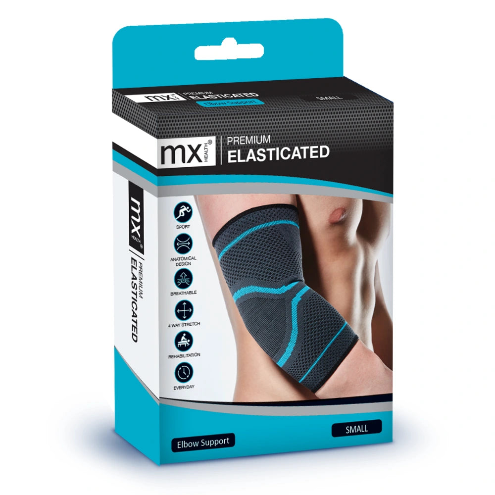 MX Health Premium Elasticated Elbow Support - Large