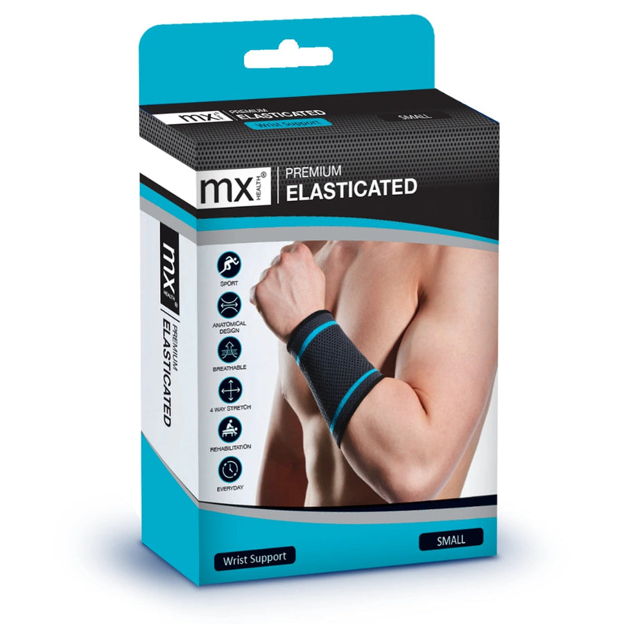MX Health Premium Elasticated Wrist Support - Small