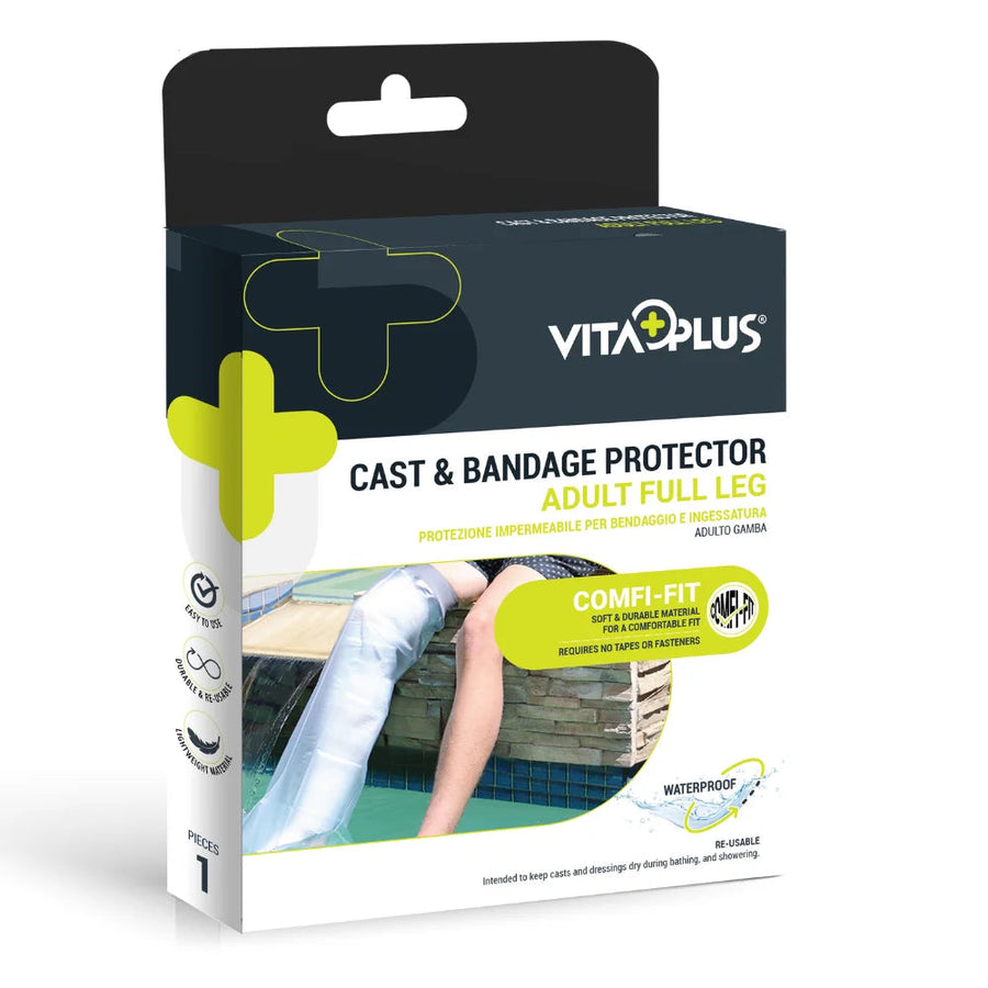 VitaPlus Cast Protector  Comfi-Fit  Adult Full or Lower Leg - Full Leg