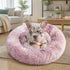 Dog Pet Cat Calming Bed Beds Large Mat Comfy Puppy Fluffy Donut Cushion Plush 70