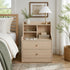HYGGO Wooden Bedside Table Nightstand Drawer Storage Minimalist Multi-Functional