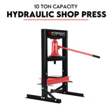 10 Ton Hydraulic Shop Press Workshop Jack Bending Stand H-Frame Tool Stand