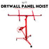 16FT Sheet Panel Lifter Plaster Drywall Panel Gyprock Plasterboard Hoist Lift