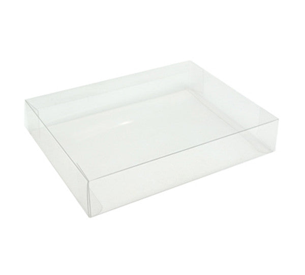 10 Pack of 15*15*4cm Clear PVC Plastic Folding Packaging Small rectangle/square Boxes for Wedding Jewelry Gift Party Fav