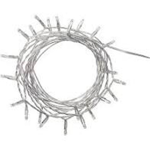 1 Set of 20 LED Plain Artic White Bulb Battery Powered String Lights Christmas Gift Home Wedding Party Bedroom Decoratio