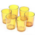 20 Pack Yellow Glass Votive Candle Holders Table Centreoieces  Xmas Wedding Anniversary Event Recption Party Function or