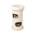 HONEYPOTCAT Cosy Sisal Barrel With Plush Top - Compact 89cm 