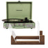 Crosley Cruiser Bluetooth Portable Turntable - Mint + Bundled Crosley Record Storage Display Stand