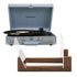 Crosley Cruiser Bluetooth Portable Turntable - Tourmaline  + Bundled Crosley Record Storage Display Stand