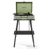 Crosley Cruiser Bluetooth Portable Turntable - Mint + Crosley Entertainment Stand Bundle