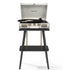 Crosley Cruiser Bluetooth Portable Turntable + Crosley Turntable  Stand Bundle- White Sands