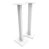 Kanto ST34W 34 Universal Bookshelf Speaker Floor Stand - White, Pair