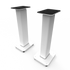 Kanto SX26W 26" Tall Fillable Speaker Stands with Isolation Feet - Pair, White